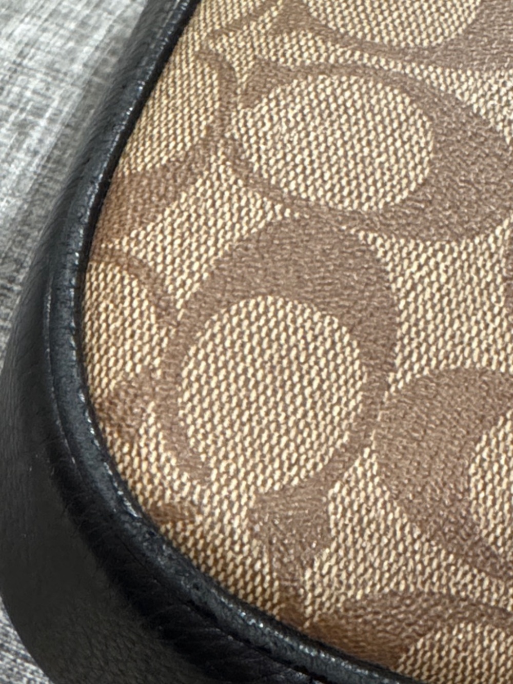 Coach Ellie File Bag in Signature Brown Crossbody Bag - Picture 11 of 17